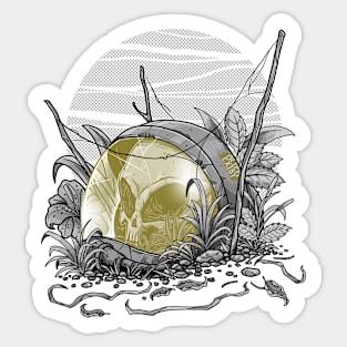 Alien Exist Sticker